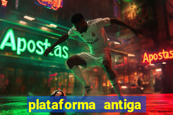 plataforma antiga de jogos